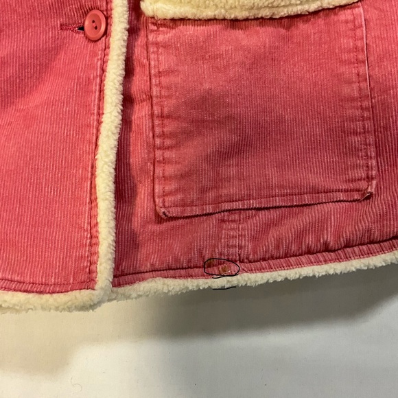 Free Country Coat XL Corduroy with Sherpa Cream Lining - Picture 9 of 9